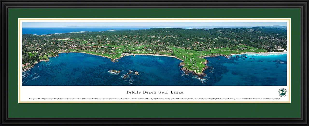 Pebble Beach Golf Links Panoramic Picture