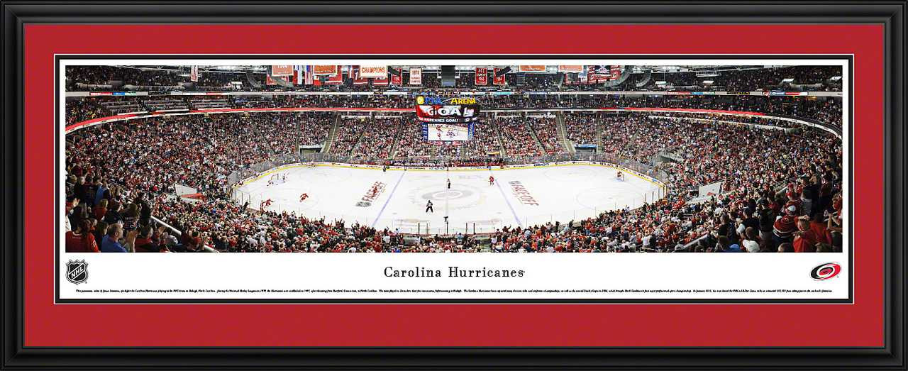 Carolina Hurricanes Panoramic Poster - PNC Arena