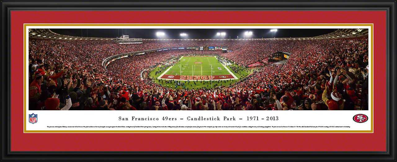 San Francisco 49ers Panoramic - Candlestick Park Panoramic
