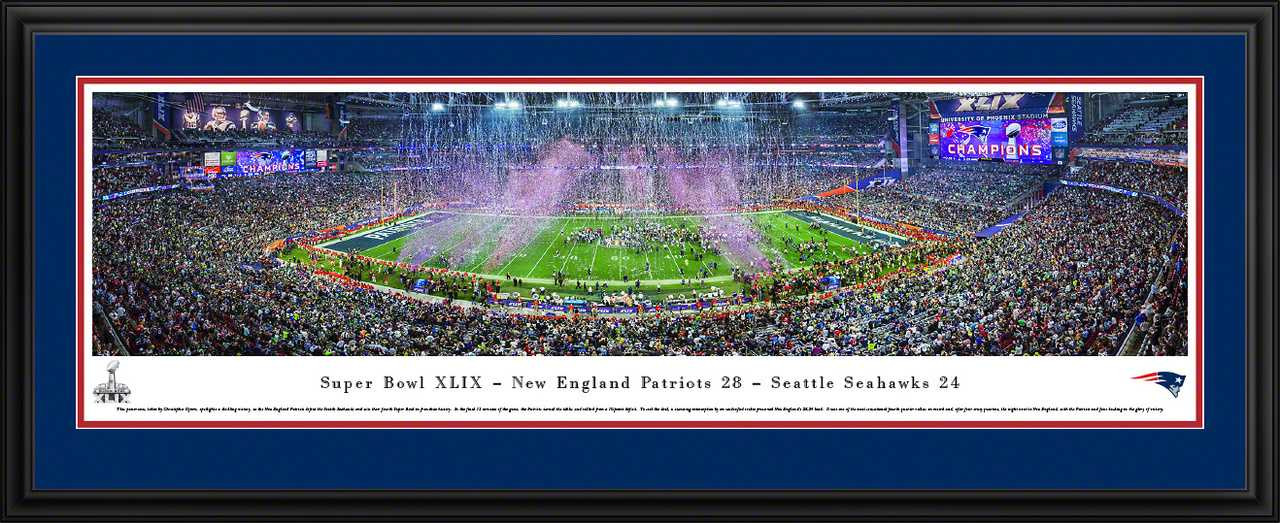 2015 Super Bowl Panoramic - New England Patriots