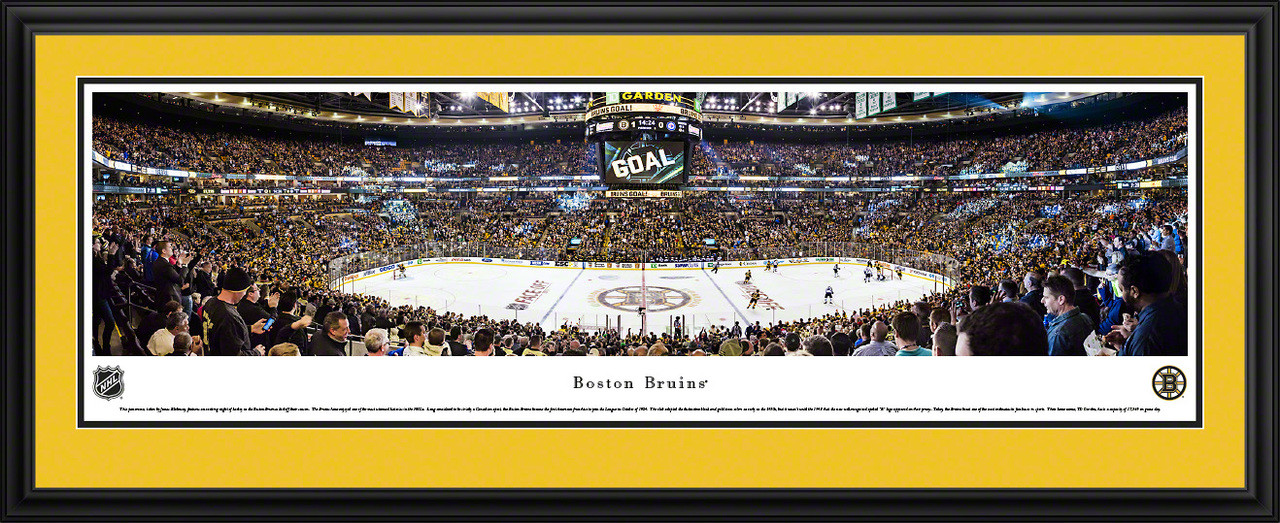 Boston Bruins Panoramic Poster - TD Garden