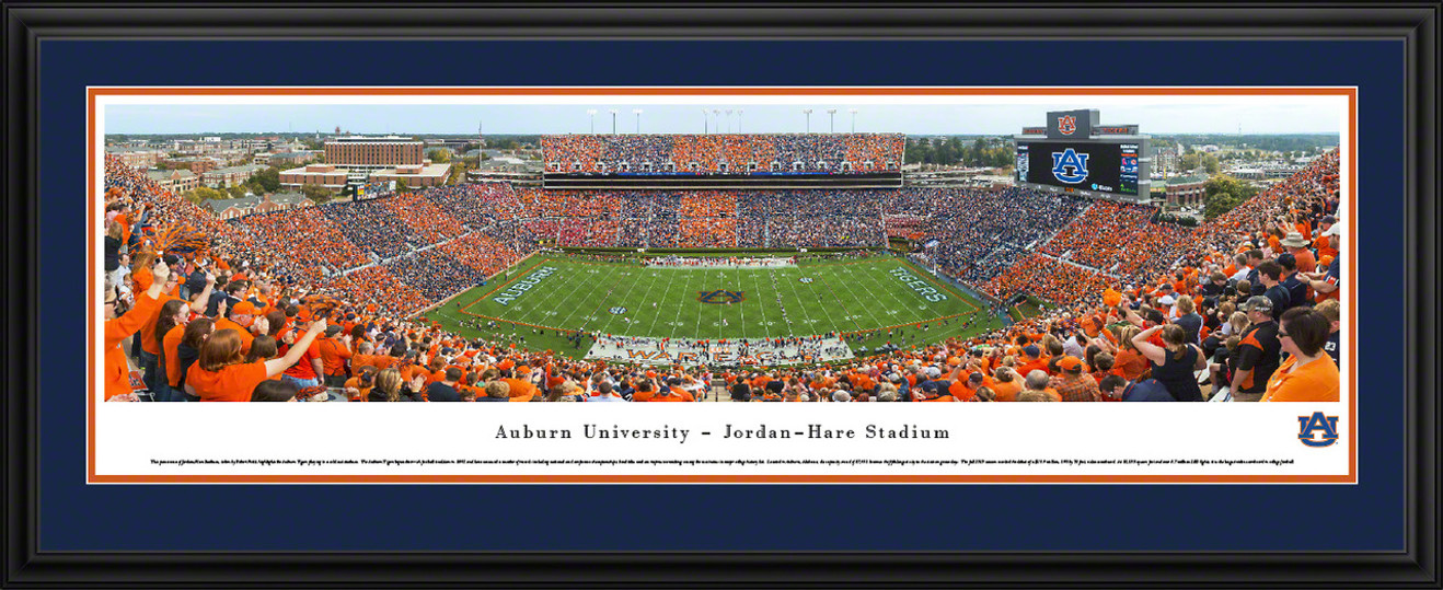 Auburn Tigers Football Panoramic Picture - Jordan-Hare Stadium Panorama