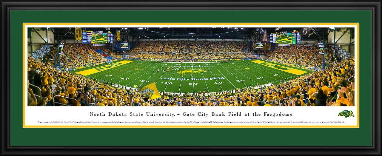 North Dakota State Bison Panoramic Picture - NDSU Fargodome Panorama