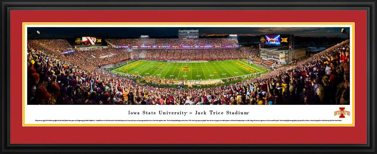 Iowa State Cyclones Football Panoramic Picture - Jack Trice Stadium