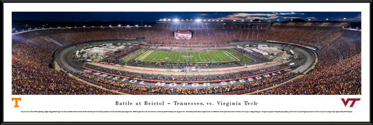 2016 Battle at Bristol Panoramic Picture - Tennessee Volunteers vs. Virginia Tech Hokies
