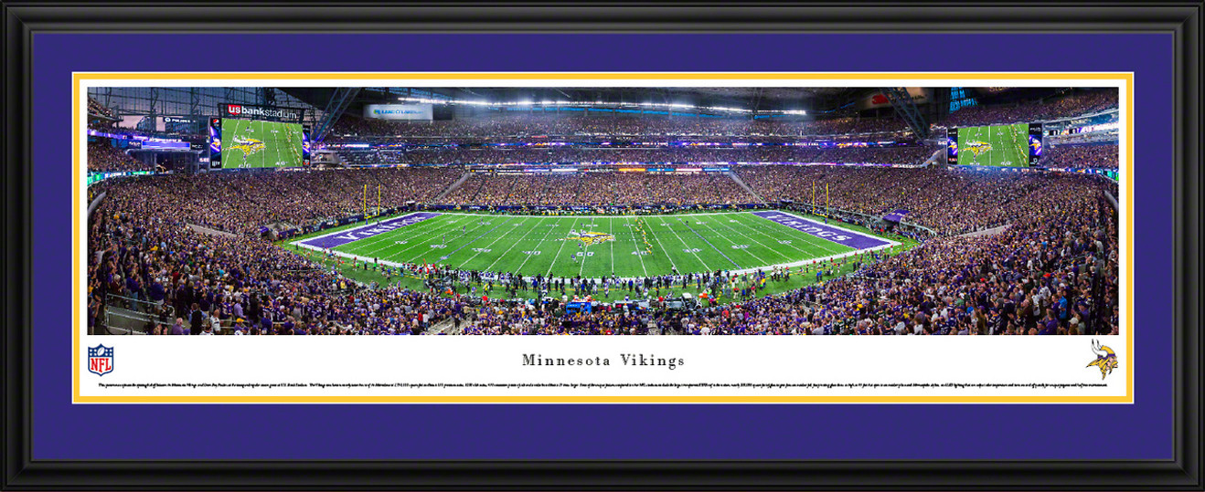 Minnesota Vikings Panoramic Pictures - U.S. Bank Stadium
