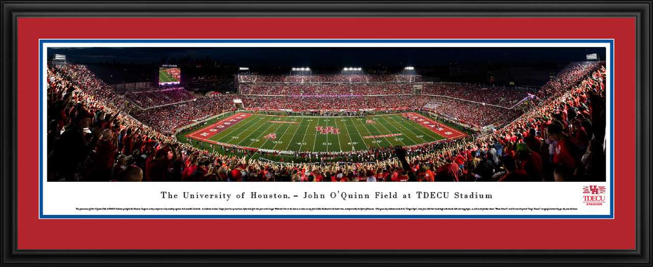 Houston Cougars Panoramic Picture - TDECU Stadium Panorama