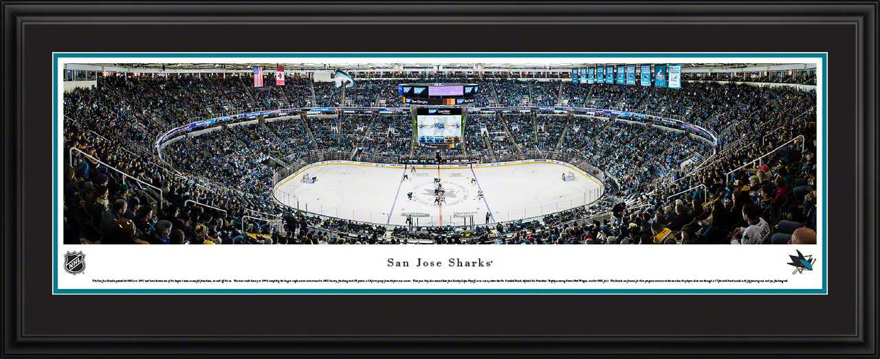 San Jose Sharks Panoramic Picture - SAP Center