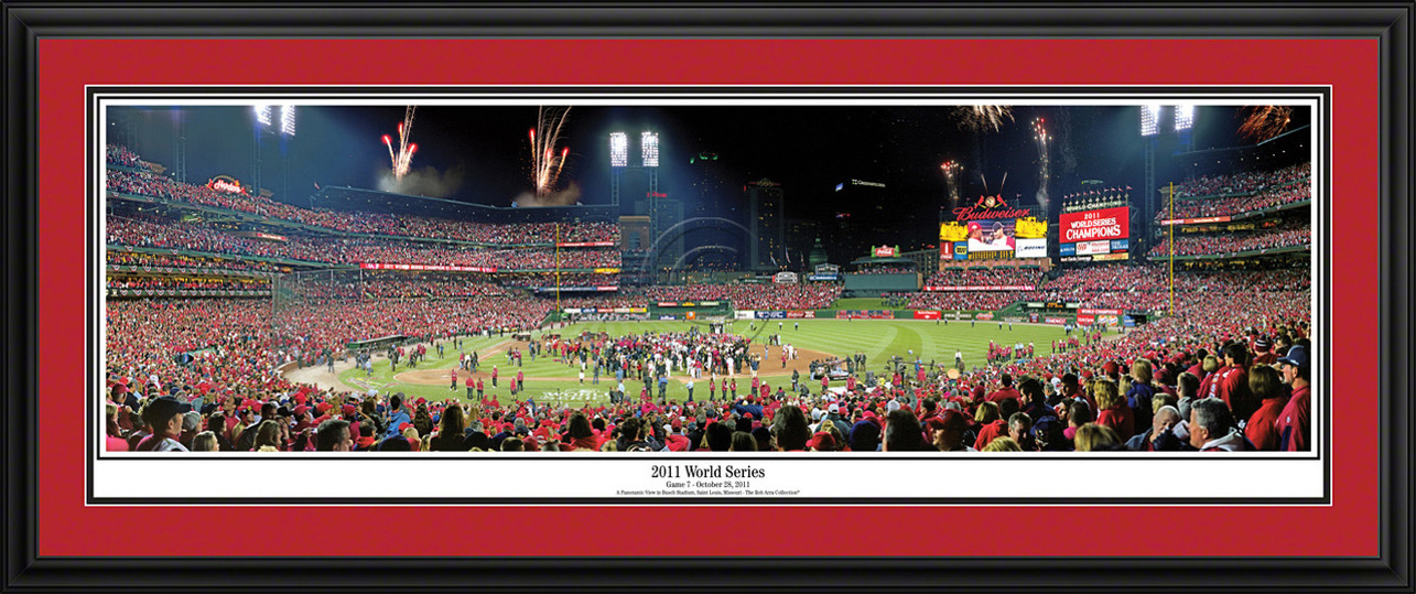 St. Louis Cardinals Panoramic Picture - 2011 World Series MLB Wall Decor