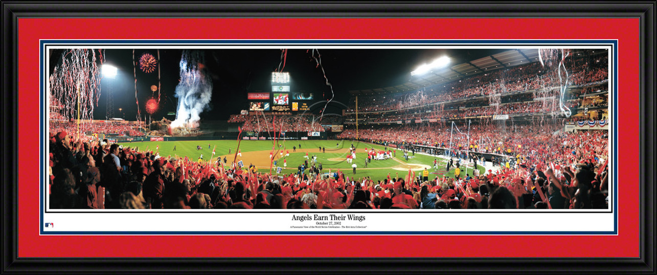 Los Angeles Angels Panorama - 2002 World Series Poster