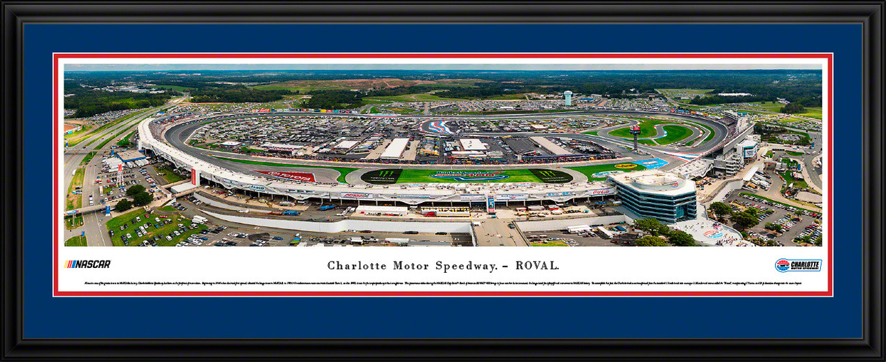 スパークル　アートボード Charlotte Motor Speedway Panoramic Poster