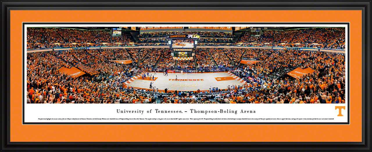 Tennessee Volunteers Basketball Poster - Thompson-Boling Arena Panorama
