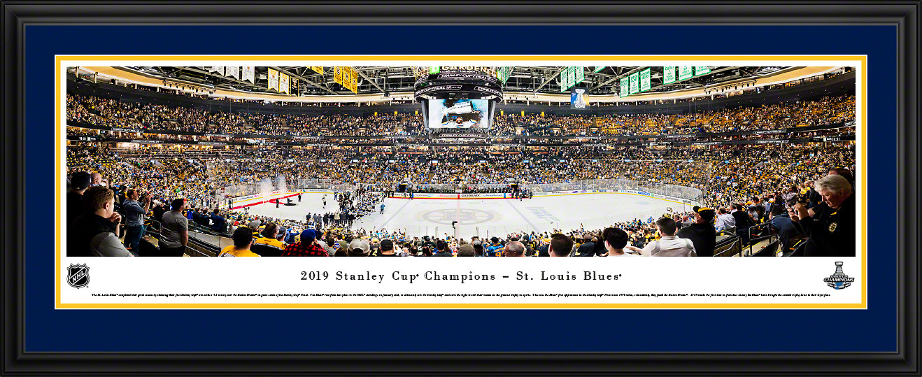 St. Louis Blues 2019 Stanley Cup Champions Hockey Puck Shaped