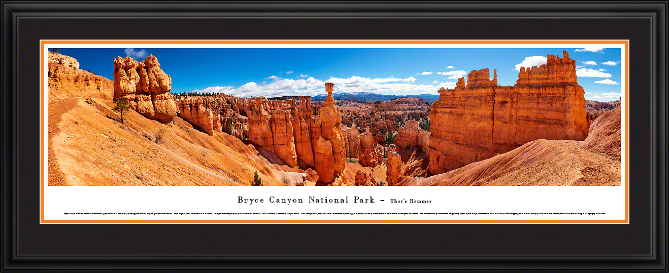 Bryce Canyon National Park Panoramic Picture - Thor's Hammer