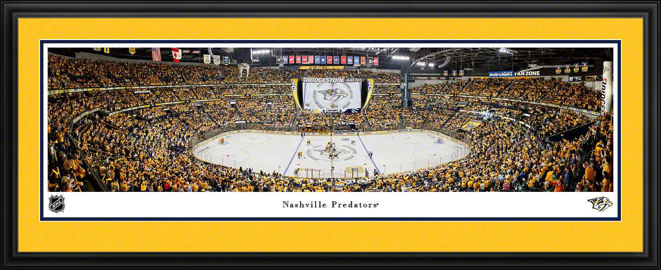 COOLS グループ写真パネル Nashville-Predators-Panoramic-