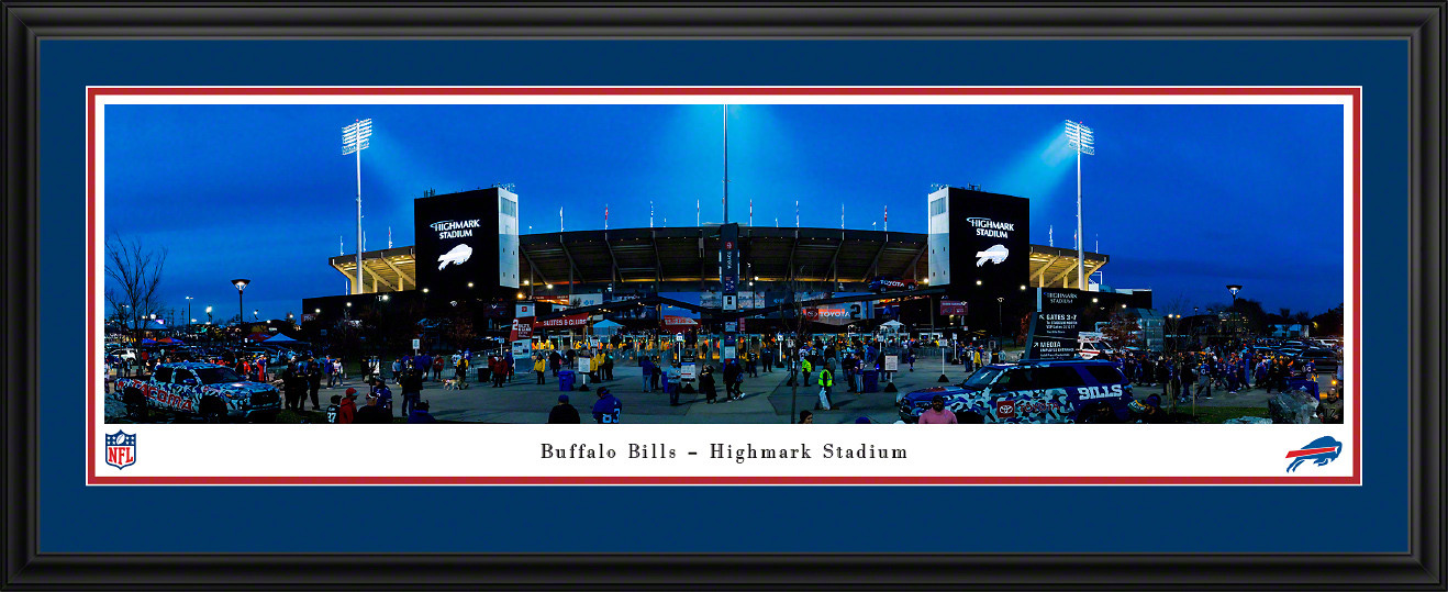 Highmark Stadium Fan Cave Decor - Buffalo Bills NFL Panoramic Picture