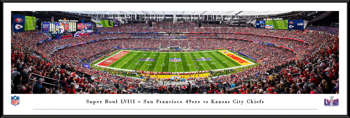 2024 Super Bowl LVIII Kickoff Panoramic Picture
