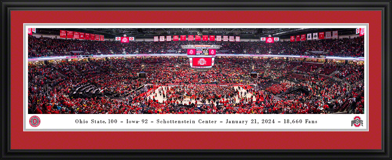 Ohio State Women's Basketball Wall Decor - Fan Cave Poster