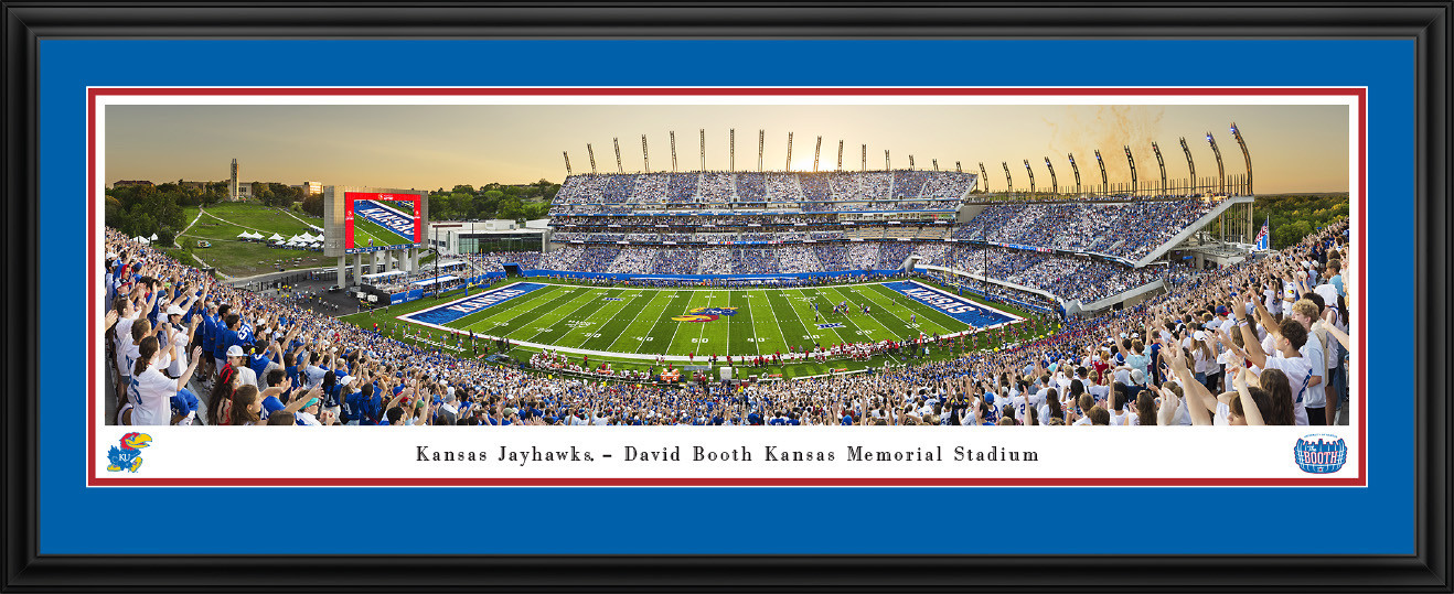 Kansas Jayhawks Football Poster - Game Day Wall Decor