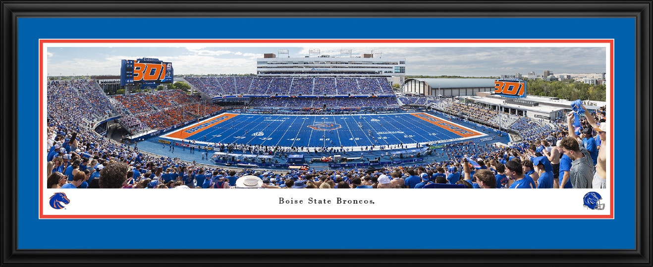 Boise State Broncos Wall Decor - Football Panorama