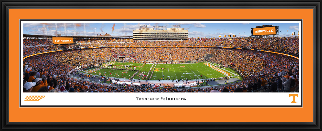 Tennessee Volunteers Football Panoramic Wall Decor - Neyland Stadium