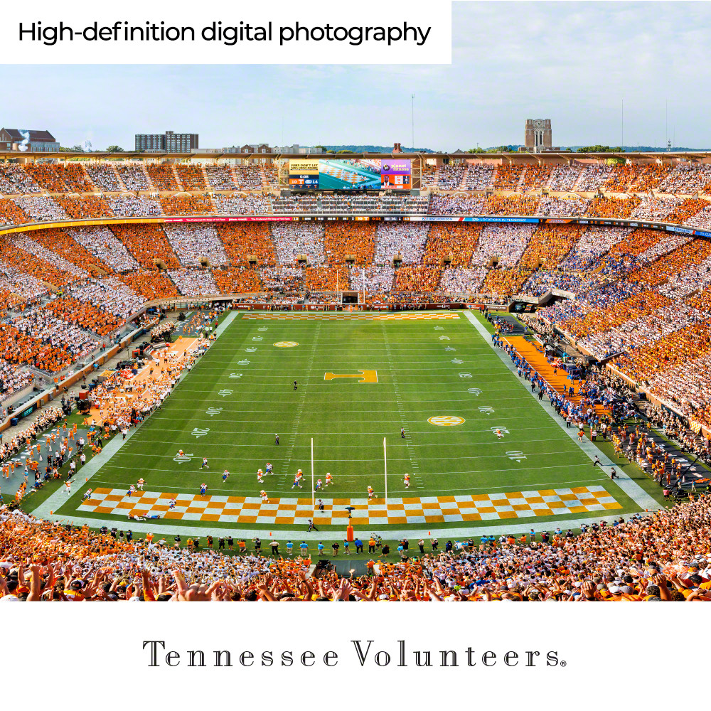Tennessee Volunteers Football Fan Cave Decor Neyland Stadium
