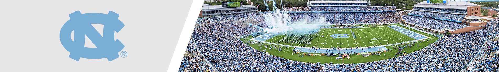 North Carolina Tar Heels College Sports Panoramic Posters - Fan Cave Decor