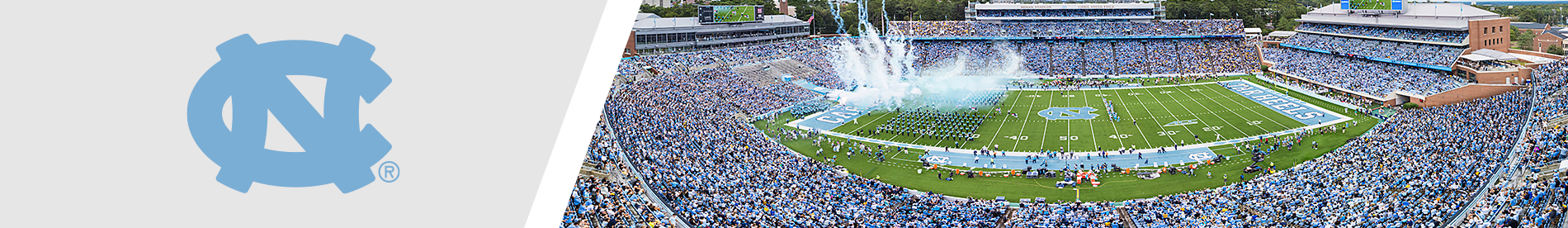 North Carolina Tar Heels College Sports Panoramic Posters - Fan Cave Decor