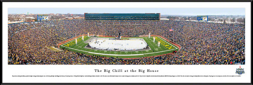 The Big Chill at the Big House Panorama - Michigan Wolverines vs. Michigan State Spartans