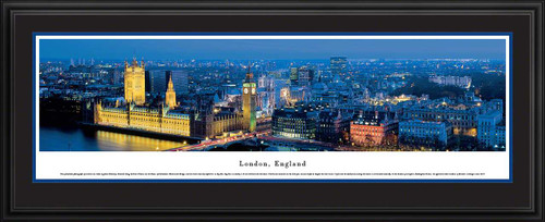 London, England City Skyline Panorama - Twilight