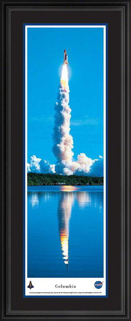 Columbia Space Shuttle Panoramic Picture - Liftoff - Vertical Panorama