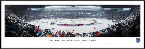 2014 Stadium Series Panoramic Picture - Chicago Blackhawks vs. Pittsburgh Penguins