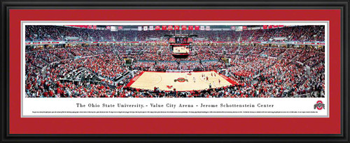 Ohio State Buckeyes Panoramic - Value City Arena Picture - Basketball