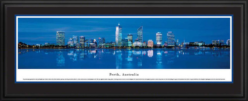 Perth, Australia City Skyline Panorama - Twilight