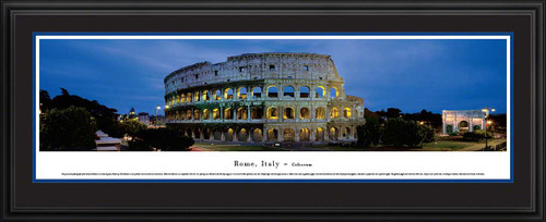 Rome, Italy - Roman Coliseum Panoramic Picture