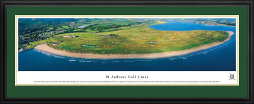 St Andrews Links Panoramic Picture - Inland Golf Aerial