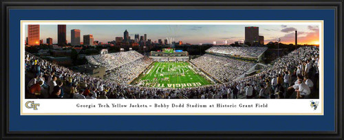 Georgia Tech Yellow Jackets Football - Bobby Dodd Stadium at Grant Field Panorama