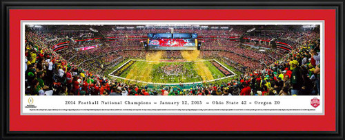 2015 CFP Championship Panoramic Picture - Ohio State Buckeyes