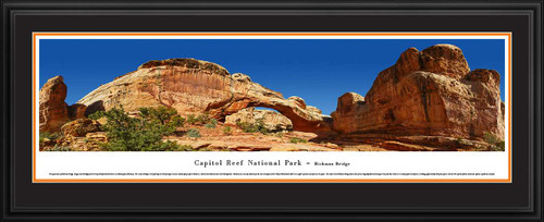 Capitol Reef National Park Panoramic Picture - Hickman Bridge
