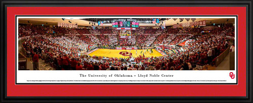 Oklahoma Sooners Basketball Panorama - Lloyd Noble Center Panoramic Picture