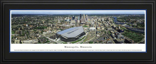 Minneapolis, Minnesota Skyline Panorama