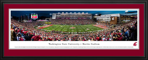 Washington State Cougars Football Panoramic Picture - Martin Stadium