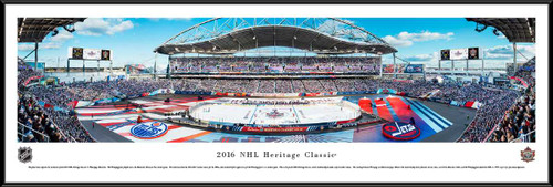 2016 Heritage Classic Panoramic Picture - Edmonton Oilers vs. Winnipeg Jets