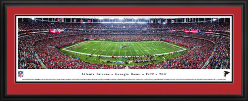 Atlanta Falcons Panoramic Picture - Georgia Dome Panorama
