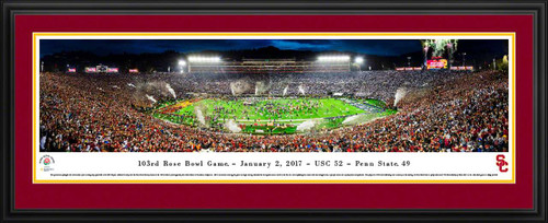 2017 Rose Bowl Panoramic Picture - USC Trojans