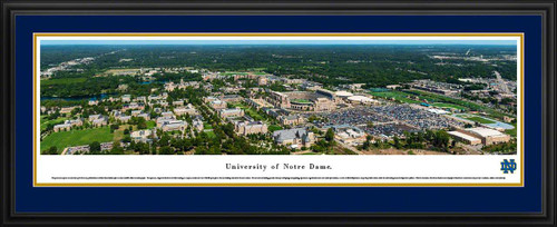 University of Notre Dame Fighting Irish Aerial Panorama - Notre Dame Stadium