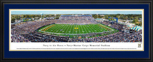 その他 TEN STADIUM NAVY XL Navy Midshipmen Football Panorama - Navy-Marine Corps Memorial