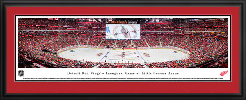 Detroit Red Wings - Joe Louis Arena City Print - the Stadium Shoppe