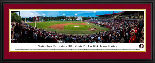 Florida State Seminoles Baseball Panoramic Picture - Mike Martin Field at Dick Howser Stadium