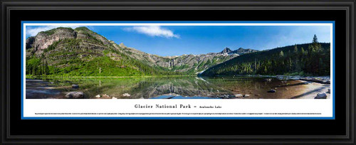 Glacier National Park Scenic Panorama - Avalanche Lake